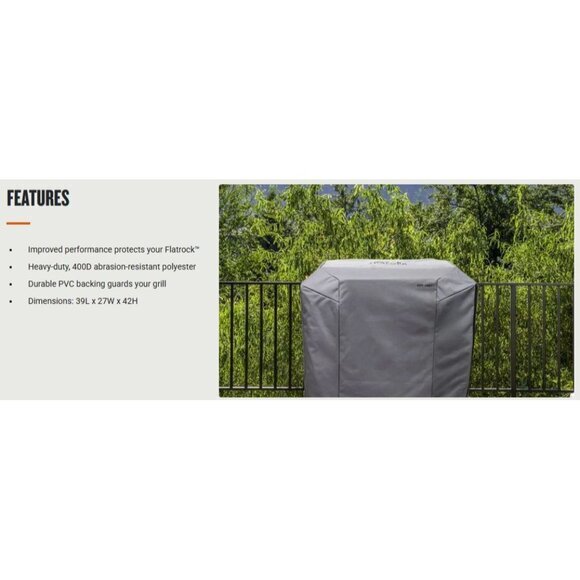 Traeger Flatrock Grill Cover BAC758. Heavy Duty Abrasion Resistant. New in Box - Picture 8 of 15